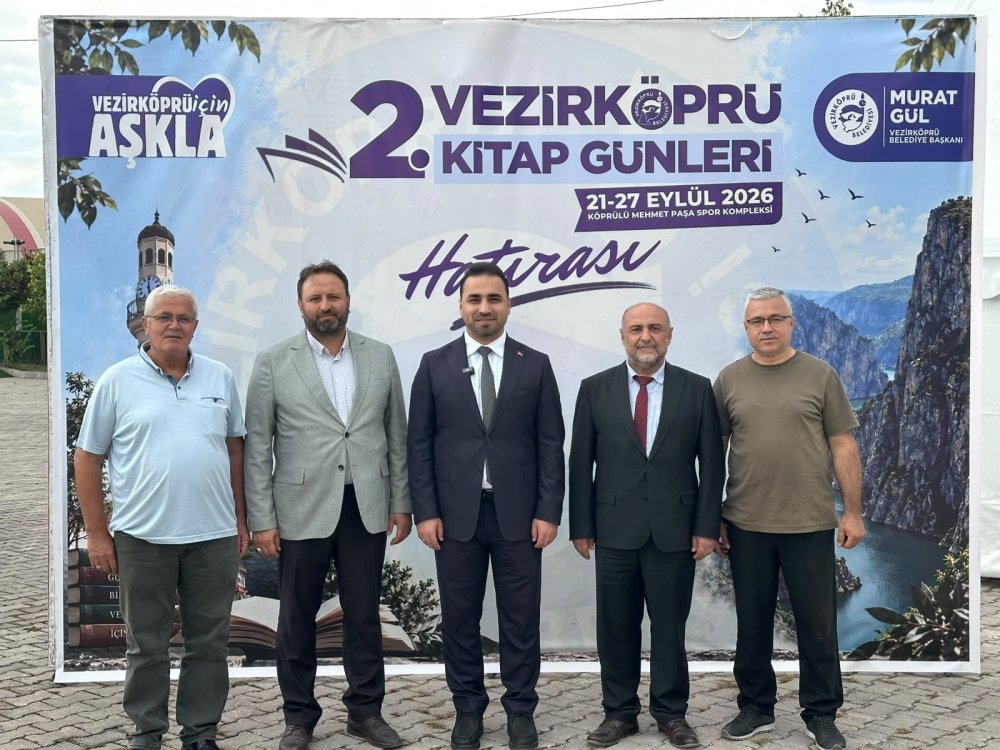 2. Vezirköprü Kitap Günleri Kapılarını Açtı